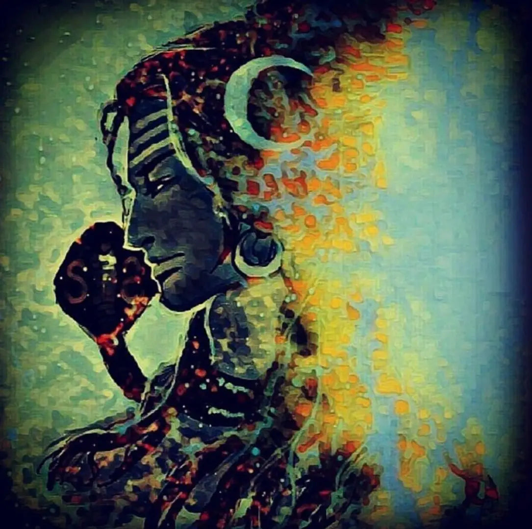 Shiva painting